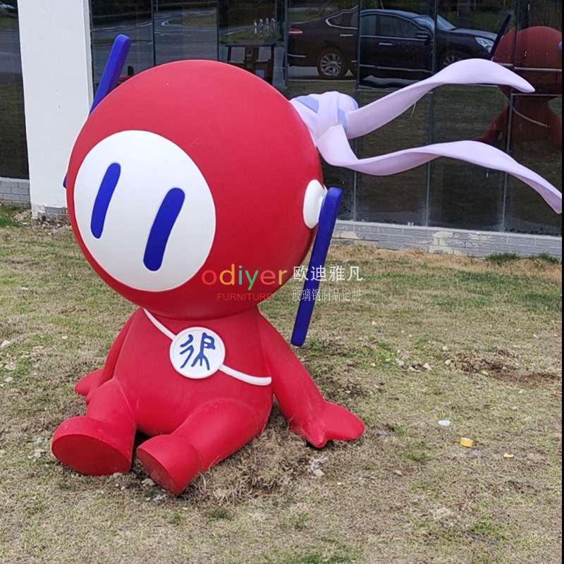 玻璃鋼卡通消防員雕塑景觀擺件 玻璃鋼卡通消防員雕塑景觀擺件