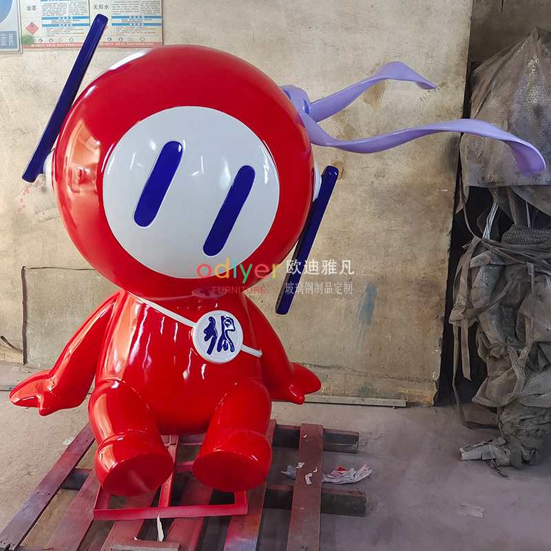 玻璃鋼卡通消防員雕塑景觀擺件 玻璃鋼卡通消防員雕塑景觀擺件