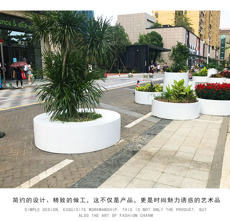 圓形玻璃鋼GRC戶外樹池坐凳 圓形玻璃鋼GRC戶外樹池坐凳