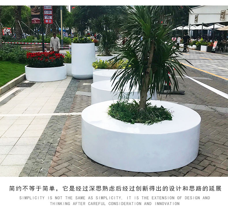 圓形玻璃鋼GRC戶外樹池坐凳 圓形玻璃鋼GRC戶外樹池坐凳