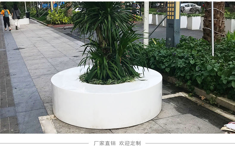 圓形玻璃鋼GRC戶外樹池坐凳 圓形玻璃鋼GRC戶外樹池坐凳